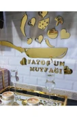 ProMaket Fatoş'un Mutfağı Yazılı Pleksi Mutfak Süsü-mutfak Dekoru Kişiye Özel Yapılmaktadır - 1