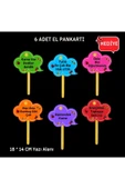 Ti PlayİYİ TATİLLER KARNE GÜNÜ PANO SÜSÜ 01 (EL PANKARTI HEDİYELİ) - 3