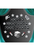 Ti PlayARTIK OKUYORUM YAZIYORUM PANO SÜSÜ EL PANKARTI SET - 1