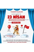 Ti Play23 NİSAN ULUSAL EGEMENLİK VE ÇOCUK BAYRAMI PANO SÜSÜ - 3