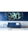 Ti PlayTİ-PLAY AY IŞIĞINDA NÖBET 60X90CM MODERN SAMURAY PVC ÇERÇEVESİZ TABLO - 1