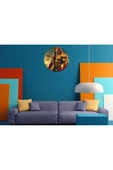 Ti PlayTİ-PLAY GÜÇ BİRLİĞİ KURT KAHRAMAN 30X30CM AKRİLİK DEKORATİF MODERN DUVAR SAATİ - 1