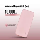 Ttec ChargeUp 2BB204TP1 Pembe 10000 mAh Powerbank - 4