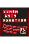 Ti PlayBENİM ADIM ÖĞRETMEN ÖĞRETMENLER GÜNÜ PANO SÜSÜ - 1