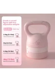 Fitness Kettlebell spor kadınlar Kettlebell erkekler Gluteal kas eğitimi dambıl Squat güç Fitness  E99 - 1