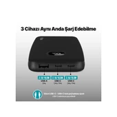 Ttec ChargeUp LCD 2BB205S Siyah 10000 mAh Powerbank - 4