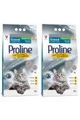 Pro Line Aktif Karbonlu Topaklanan Kedi Kumu 10 Lt X 2 Adet - 2