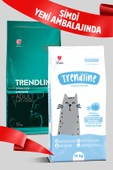 Trendline Tavuklu Kısırlaştırılmış Yetişkin Kedi Maması 10 Kg - 2