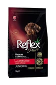 Lider Reflex 3kg Plus Orta Ve Büyük Irk Kuzulu Pirinçli Yavru Köpek Maması - 1