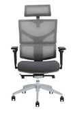 Hunt Mobilya Seman Plus Gri Fileli Kızaklı Mekanizmalı Ofis Yönetici Koltuğu - 1