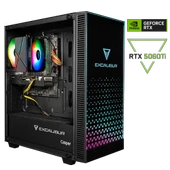 Casper Excalibur E65H.147F-DFT0X-0HD Intel Core i7-14700F 32GB RAM 1TB SSD Nvidia GeForce RTX 5060TI Freedos - 1