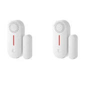 Akıllı Kablosuz Kapı/Pencere Alarmı - 2'li Set, WiFi, Mobil Bildirim - 1