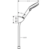 Hansgrohe Vernis Blend Vario Porter Duş Seti 1.6 m - 2