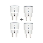 Akıllı Priz (16 Amper) 4'lü Set, Uzaktan Kontrol, WiFi, Anlık Enerji Tüketim Takip, Zamanlayıcı, Tuya - 1