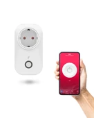 Akıllı Akım Korumalı Priz (16 AMPER), Wifi, 2 Yıl Garanti, Uzaktan Kontrol, Enerji Tüketim Takibi - 1