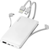 Shaza Smart Chip SG1001 Beyaz 10000 mAh Powerbank - 2
