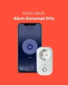 Akıllı Akım Korumalı Priz (16 AMPER), Wifi, 2 Yıl Garanti, Uzaktan Kontrol, Enerji Tüketim Takibi - 2