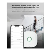 Akıllı Pratik Alarm Seti; Akıllı Alarm, 3x Akıllı Kapı Pencere ve 1x Akıllı Hareket Sensörü, Kumanda - 4