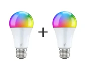 Akıllı Led Ampul 2'li Set, 9w, Titreşimsiz, 16.7 Milyon Renk, Sesli Kontrol, 2 Yıl Garantili - 1