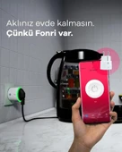 Akıllı Priz (16 Amper) 2'li Set, Uzaktan Kontrol, Anlık Enerji Tüketim Takip, Zamanlayıcı, Tuya - 3
