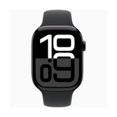 Apple Watch Series 10 GPS + Cellular 42mm Simsiyah Alüminyum Kasa ve Siyah Spor Kordon Akıllı Saat S/M - 2