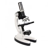 Mikroskop Taşınabilir Set 28 Parça Eğitim Mikroskop Kiti 300x 600x Ve 1200x Çocuklara - 2