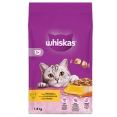 Whiskas Tavuklu ve Sebzeli 1.4 kg Yetişkin Kuru Kedi Maması - 1