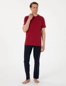 Pierre Cardin Erkek Kısa Kollu Bisiklet Yaka Pijama Takım - 1