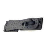 Antika Tarz Dekoratif Pirinç Sandık Askısı - 70x27 Mm, Oksit - 1