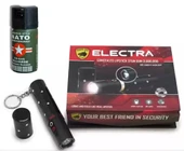 ZHLTOOLS Ruj Şeklinde Elektro Şok El Feneri Cihazı + Bıber Gaz Hediyeli - 1