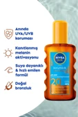 NİVEA SUN GÜNEŞ KORUYUCU VE BRONZLAŞTIRICI VÜCUT YAĞI 200ML, SPF20 - 2