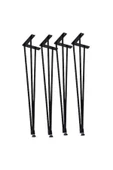 ED PET DİZAYN Metal Masa Ayağı ,72 Cm Firkete Ayak 4 Adet - 1