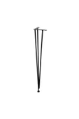 ED PET DİZAYN Metal Masa Ayağı ,72 Cm Firkete Ayak 4 Adet - 3