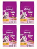 Whiskas Tavuklu Yavru Kuru Kedi Maması 300 Gr*4 Adet - 1
