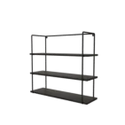 Dekoratif Kare Duvar Huş Ağacı Raflı Özel Tasarım thumbnail 7