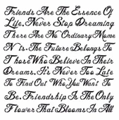 HDM52 Home Dekor Midi Stencil (25X25) - 1