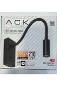 ACK 3000K LED SPİRALLİ APLİK Günışığı Krom Kasa thumbnail 1