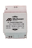 Mutlusan Zil Trafosu 15 Volt 15 Watt Raylı Trafo thumbnail 1