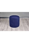 WoodyMaison Puf Norway Iskandivian Çok Amaçlı Teddy Silindir Puf Bench Koltuk Tabure 42*41 - 3