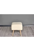 WoodyMaison Puf Mushroom Retro Kare Çok Amaçlı Puf Bench Koltuk Tabure - 4