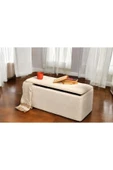 WoodyMaison Puf Denmark Modern Tarz Yatak Ucu Sandıklı Puf Kapı Girişi Bench Koltuk 35*90*42 Cm - 3