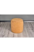 WoodyMaison Puf Iskandinav Tarz Kuzu Tüy Kumaş Sandıklı Large Çok Amaçlı Puf Koltuk Bench 41*42 - 4