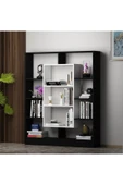 Betroya  Venüs Kitaplık - Siyah / Parlak Beyaz - 3