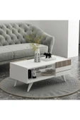 Betroya  Moon Orta Sehpa - Beyaz / Alize - 2