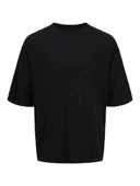 Jack Jones Tavıra Knıt Relaxed Fit Triko Erkek Tişört 12277097 thumbnail 2