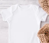Sema Baby Prematüre Yarım Kol Penye Çıtçıtlı Badi - Beyaz - 1