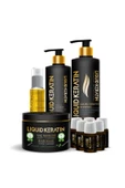 Keratin Yağlı Saç Botoksu No 2 (Onarım + Yoğun Nem) Keratin Bakım Seti - Yanan Yıpranan Kuru Saçlara - 1
