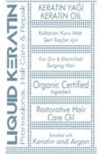 Kuru Kabaran Elektriklenen Saçlar Için Keratin Bakım Yağı (50ML) - 3