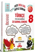 2026 8. Sınıf LGS Türkçe İlk Doz 20 Sarmal Deneme Sinan Kuzucu - 1