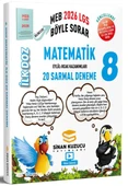 2026 8.Sınıf LGS İLK Doz Matematik Sarmal Deneme Sinan Kuzucu Yayınları - 1